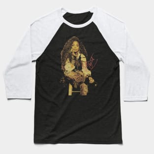 Janet Jackson Control Baseball T-Shirt